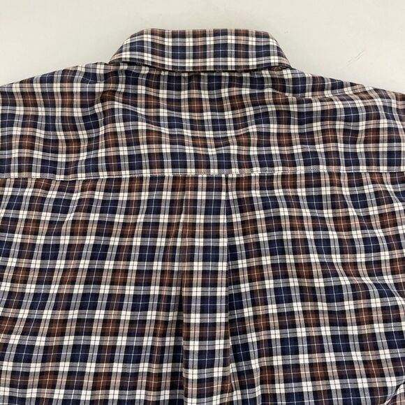 Peter‎ Millar Shirt Mens Large Button Up Performance Long Sleeve Plaid - Picture 6 of 10